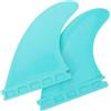 Housoutil Set Pinne per Tavola da Surf e Paddleboard Blu in Nailon Fibra | Ricambio per Stabilità e Curve Rapide, Mantiene Presa e Spinta, Accessorio per Tavole da Mare