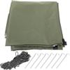 Amosfun Telo Parasole per Tenda Campeggio 210d Oxford | Antipioggia, Anti UV e Ultraleggero, per Giardino e Tè,, Oxford