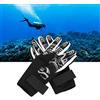 aqxreight Keep Diving Guanti in Neoprene Caldi da 2 Mm Guanti da Snorkeling per Nuoto Attrezzatura Spessi Caldi per lo Sport da Sub Protettivi da Sub da Snorkeling da in Neoprene (#3)