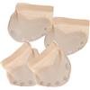 HEMOTON 2 Paia Cuscinetto per Avampiede in Rete Beige, Protezione Dita | Supporto Ammortizzato, Presa Stabile e Durata, Adatto a Ginnastica, Taglia 36-37 Eur