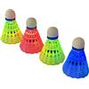 Generisch Attrezzatura da allenamento per badminton con luce LED | 4 palline luminose adatte per attività sportive al chiuso e all'aperto, per il giardino, per principianti, adulti e