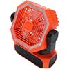 Domary Ventilatore da Campeggio con Batteria da 20000 mAh, Ruotabile per | 100-110 Caratteri, Materiale ABS, Forte Flusso D'aria, Gancio Pieghevole per Tenda, Telecomando Incluso