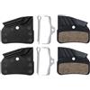 Cvgffs Pastiglie Freno Moto Per Shimano SLX XT XTR Series BR-M7120 M8120 M9120 N03A N04C D02S D03S MTB Bicicletta 4-Pistoni Pastiglie Freno In Ceramica Metallica Freno Moto Pastiglie Dei Freni(2 Pair)