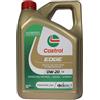 LUBRIALPHA Castrol Edge 0W-20 C5 Olio motore auto benzina diesel lubrificante con Portachiavi Cavatappi conf. 2x4lt