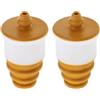 ECSiNG 2 Pezzi Supporto Ammortizzatore Posteriore Ammortizzatore Posteriore Tampone In Gomma Blocco Supporto Ammortizzatore Asse Posteriore 51811829 Ammortizzatore Compatibile Con FIAT 500