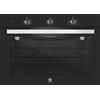Staylux Forno Da Incasso Staylux 96 Lt 90cm Ventilato 4 Funzioni Nero A9-SF3 VETRO NERO