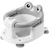 Veebmys Seggiolino da Bagno per Neonati da 6 Mesi, Design Antiscivolo con 4 Ventose Resistenti per Massima Stabilità, Costruzione Portatile & Sicura per Doccia o Vasca, Bambini Piccoli