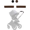 BABYDOME Custodia per manubrio compatibile con Bugaboo FOX 1,2,3 e Bugaboo DRAGONFLY. Fabbricazione artigianale in Spagna in ecopelle premium. Resistenza al sole, usura e scolorimento. Colore: