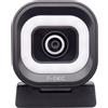 i-tec SOLOMON 700 STREAM 4K Webcam Con Luce Ad Anello E Microfono Integrato