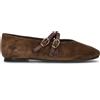 FRAU Ballerina donna felce in suede