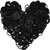 Yowamho 900 elastici nero con 24 S-clips e 1 piccolo uncinetto, elastici per braccialetti.