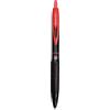 Uni-Ball Penne gel UMN-307 Signo 307 RT, inchiostro gel rosso, tipo roller, scatola da 12 pezzi