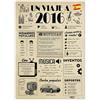 FestySpark Biglietto 10 Compleanno Ragazza - Regali Ragazza 10 Compleanni - Decorazione 10 Compleanno Ragazzo - Fidanzato 10 Anni Insieme - Regalo 10 Anni - Un Viaggio a 2016