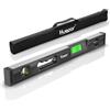 Huepar 60cm Livella Digitale, Elettronica Livella Goniometro - Inclinometro - Display Digitale LCD, 2 Bolle di Precisione, in Alluminio e Impugnatura in Gomma-TL60