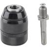 MBKSTCGDC Mandrino per trapano senza chiave in metallo filettato da 2 mm ~ 13 mm, accessori adattatori per codolo di conversione a cambio rapido 1/2-20UNF