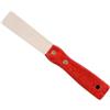 Neonvyn Coltello per stucco da 1 pollice, raschietto in acciaio inossidabile con manico in legno