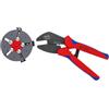 KNIPEX 97 33 03 MultiCrimp® Pinza crimpatrice PV, 9-0,6 cm