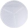 Zerodeko Strumento Centratore per Legno in Acrilico Bianco, 20 CM | Scala Chiara, Spessore 5mm, per Tronchi e Lavori Artigianali, Lettura Precisa, Alta Trasparenza