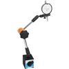 BONKZEBU Supporto Base Flessibile Magnetico in Lega di Alluminio con | Base magnetica per comparatore, foro da 8 mm, smusso a 45 gradi, per lavorazione e misurazione