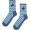 HAPPY SOCKS Donna Happy Socks Cat & Stripes Sneaker Sock