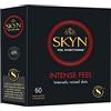 SKYN - Preservativi non in lattice, effetto intenso, 60 pezzi
