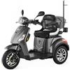 VELECO DRACO - Dispositivo Disabili a 3 ruote - Completamente assemblato e pronto all'uso - Freno magnetico automatico - Supporto per bastone da passeggio(ROSS)