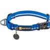 Zolux Mac Leather Collare Regolabile Blu Cane 15mm