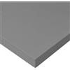 POKAR Piano da Tavolo 160x60 cm | Piano per Scrivania Spessore 25 mm | Perfetto per Scrivania Regolabile in Altezza e Tavolo da Pranzo | Resistente e Stabile | Prodotto in Europa | Grigio Scuro