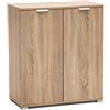 MeMi Me238RSN Armadietto, Legno, Rovere Sonoma, 38x75x85 cm