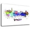 Printerland Quadro Moderno CITTA' città VENEZIA Quadri moderni da Parete XXL grande Stampa su tela Canvas Decorazione muro Murale Soggiorno Arredo Camera da letto Cucina (70x100 cm, venezia)