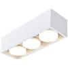 maolo Plafoniera in Gesso Verniciabile GX53 da Soffitto 1-4 Luci con CCT Switch 3000K-6500K | Cubo Moderno Lampadina Inclusa (3)