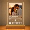 witfox Targa Spotify Personalizzata, Regalo Personalizzato per Donna e Uomo | Lampada Personalizzata con Foto, Idee Regalo Natale per Coppia, Regalo Anniversario per Lui Lei, Regali per Amica