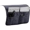 XDKS Organizzatore Divano, 6 Tasche Antiscivolo Poltrona Storage Bag, Poltrona Caddy per Tablet, Telefono, Libro, Riviste, Telecomando TV (Grey)
