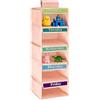 Generic Organizzatore di vestiti per giorni della settimana - Borsa organizer per | armadio con 5 ripiani - organizer settimanale per vestiti, per stanza dei bambini, armadio per bambini e ragazze adolescenti