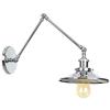 YFMYY Nordic Classic applique da parete moderna industriale lungo braccio altalena cromo lampada da parete applique vintage E27 luci per bagno camera da letto Foyer ristorante (Color : A)