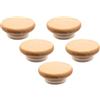 AlcoFermBrew Coperchio in Legno con Guarnizione 53/40/36mm - Tappo in Legno, Tappo per Bottiglia (5)