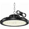 HAPYLUMI Faro UFO LED 200W 20000LM, Lampada Capannoni 6500K Bianco Freddo | Potente Faretto LED con Driver, Nessun Tremolio, Plafoniera LED IP65 Impermeabile, per Garage Capannone Fabbrica Officina