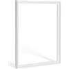 Haak Cornice per giunti ombreggiati Lico, 70 x 110 cm, bianco (opaco)