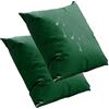 VEAI Impermeabile Fodere per Cuscini da Esterno/Divano 50x50/40x40/60x60 Copricuscini Set di 2 Copricuscini Decorazione Per Giardino Divano(Verde scuro,50x70 cm (2pcs))