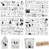 FloraVigo Rub On Sticker circa A5 19 x 14 cm - Frase decorativa per compleanno, Keraflott, matrimonio, casa, pellicola per mobili, vetro, legno, album fotografico, decorazione fai da te, estetica