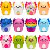 TaimeiMao Squeeze Giocattoli 12 Pezzi,Axolotl Squeeze,Giocattoli Antistress | Pinch Toy,Axolotl antistress Giocattolida Spremere,Antistress Squeeze Toys,Decompressione