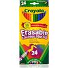 CRAYOLA Matite colorate cancellabili (confezione da 24)