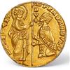 Generic Monete antiche lire italiane, moneta da collezione italiana, per collezionisti monete commemorative napoleone, moneta argento oro antica Regno d'Italia (Venice Gold Ducat)