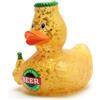 Duckshop - Paperella da bagno con paperella e paperella di birra, lunghezza: 8,5 cm