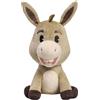 Just Play Shrek Donkey Peluche Medio 20 cm, Pupazzo Morbido Ispirato ai Film DreamWorks, Età 2+