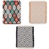 FINGERINSPIRE 3Pz Miniature Tappeti Casa delle Bambole 1/12 Scala Moderna Geometrica Casa delle Bambole Miniatura Tappeto, 12x17cm Rettangolo Rombo Mini Coperta Mini Abitazione Accessori