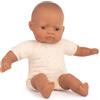 Miniland Bambola corpo morbido da 32 centimetri in scatola - latino | Leggero profumo di vaniglia, prodotto in Spagna, progettato per neonati, bambola neonata, bel design da regalo
