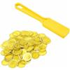 Yotlein Bingo Magnetico, Kit Bingo Magnetico, Gettoni Magnetici con Bastoncini per Kit di Accessori per l'educazione Scientifica STEM per Giochi Notturni in Famiglia Gettoni del Iotto (Yellow)