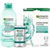 Garnier Skin Youcare Aloe Coffret con micelle, acqua detergente tutto in 1, 400 ml, siero ialuronico all'aloe vera, 30 ml e Hydra Bomb, maschera in panno all'aloe vera, 28 g