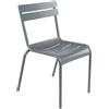 Fermob - Sedia impilabile Luxembourg - Grigio - Alluminio laccato - Designer Frédéric Sofia